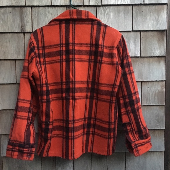 Woolrich Buffalo plaid wool barn jacket - Picture 7 of 10
